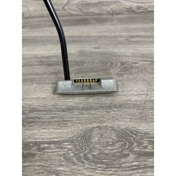 TEARDROP TEAR DROP ROLL FACE PUTTER HEEL SHAFTER 35" With Head Cover - Picture 4 of 8